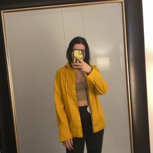 Hunter rain jacket with marks